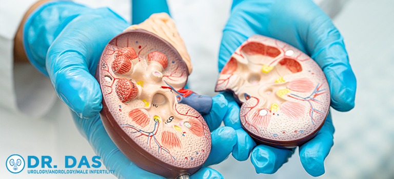 Kidney anatomy model